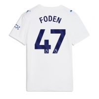 Manchester City Phil Foden #47 Tredje Tröja Dam 2026-27 Kortärmad